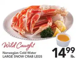 Pete's Fresh Market Norwegian Cold Water LARGE SNOW CRAB LEGS offer