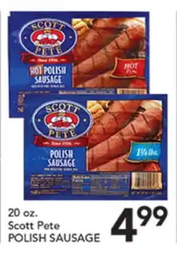 Pete's Fresh Market Scott Pete POLISH SAUSAGE offer