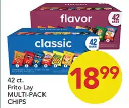 Pete's Fresh Market 42 ct. Frito Lay MULTI-PACK CHIPS offer