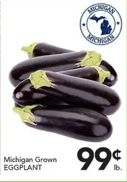 Pete's Fresh Market Michigan Grown EGGPLANT offer