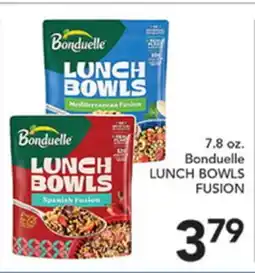 Pete's Fresh Market 7.8 oz. Bonduelle LUNCH BOWLS FUSION offer