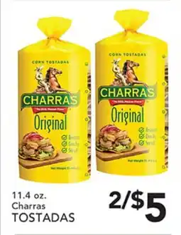 Pete's Fresh Market Charras TOSTADAS offer