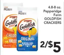 Pete's Fresh Market Pepperidge Farm GOLDFISH CRACKERS offer