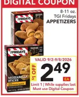 Pete's Fresh Market TGI Fridays APPETIZERS offer