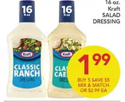 Pete's Fresh Market Kraft SALAD DRESSING offer