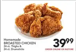 Pete's Fresh Market Homemade BROASTED CHICKEN offer
