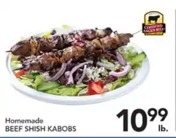Pete's Fresh Market Homemade BEEF SHISH KABOBS offer
