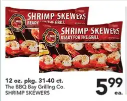 Pete's Fresh Market The BBQ Bay Grilling Co. SHRIMP SKEWERS offer
