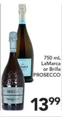 Pete's Fresh Market 750 mL LaMarca or Brilla PROSECCO offer
