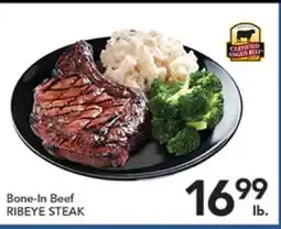 Pete's Fresh Market Bone-In Beef RIBEYE STEAK offer