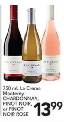 Pete's Fresh Market 750 mL La Crema Monterey CHARDONNAY, PINOT NOIR, or PINOT NOIR ROSE offer