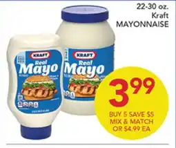 Pete's Fresh Market Kraft MAYONNAISE offer