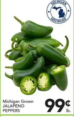 Pete's Fresh Market Michigan Grown JALAPENO PEPPERS offer