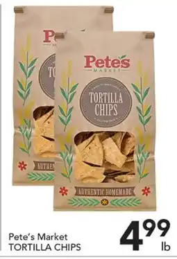 Pete's Fresh Market Pete's Market TORTILLA CHIPS offer