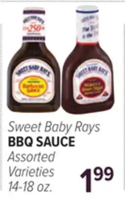 Cermak Fresh Market Sweet Baby Rays BBQ SAUCE offer