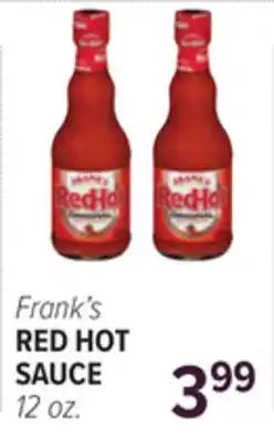 Cermak Fresh Market Frank's RED HOT SAUCE offer