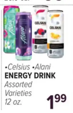 Cermak Fresh Market •Celsius •Alani ENERGY DRINK offer