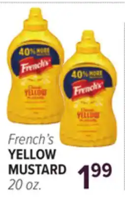 Cermak Fresh Market French's YELLOW MUSTARD offer