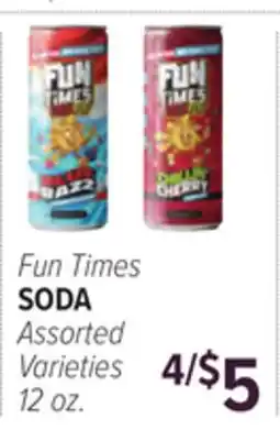 Cermak Fresh Market Fun Times SODA offer