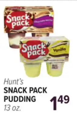 Cermak Fresh Market Hunt's SNACK PACK PUDDING offer