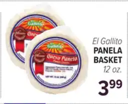 Cermak Fresh Market El Gallito PANELA BASKET offer