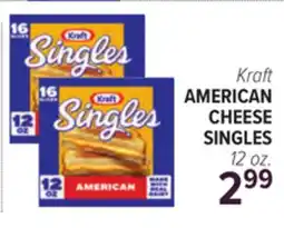 Cermak Fresh Market Kraft AMERICAN CHEESE SINGLES offer