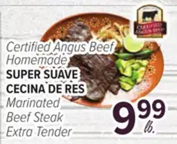 Cermak Fresh Market Certified Angus Beef Homemade Marinated Beef Steak offer