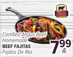 Cermak Fresh Market Certified Angus Beef Homemade BEEF FAJITAS offer