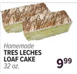 Cermak Fresh Market Homemade TRES LECHES LOAF CAKE offer