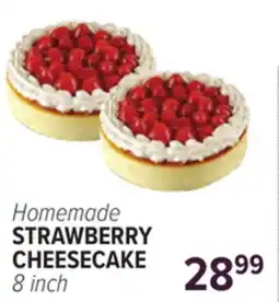 Cermak Fresh Market Homemade STRAWBERRY CHEESECAKE offer