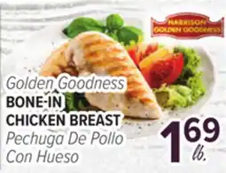 Cermak Fresh Market HARRISON GOLDEN GOODNESS BONE-IN CHICKEN BREAST offer