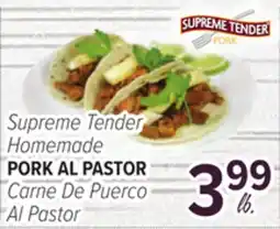 Cermak Fresh Market Supreme Tender Homemade PORK AL PASTOR offer