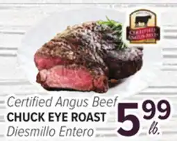 Cermak Fresh Market Certified Angus Beef CHUCK EYE ROAST offer