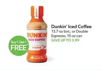 Dunkin' Iced Coffee