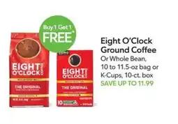 Publix Eight O'Clock Ground Coffee offer
