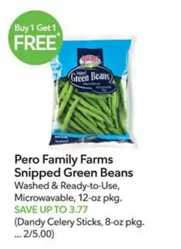 Publix Pero Family Farms Snipped Green Beans offer