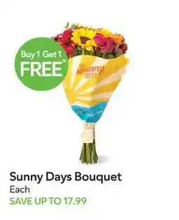 Publix Sunny Days Bouquet offer