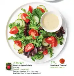 Publix Fresh Attitude Salads offer
