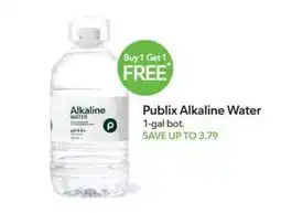 Publix Publix Alkaline Water offer