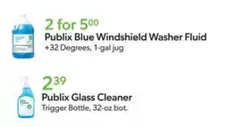 Publix Publix Blue Windshield Washer Fluid offer