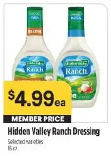 Hidden Valley Ranch Dressing