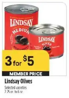 Raley's Lindsay Olives offer