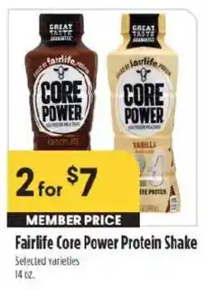 Fairlife Core Power Protein Shake