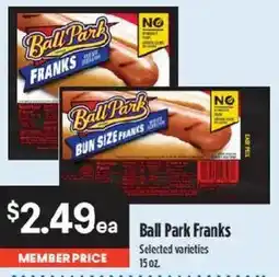 Raley's Ball Park Franks offer
