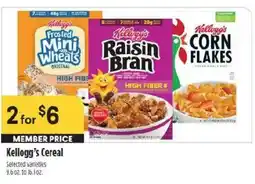 Raley's Kellogg's Cereal offer