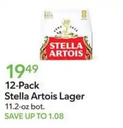 Publix Stella Artois Lager offer