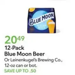 Publix Blue Moon Beer offer