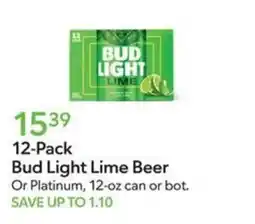 Publix Bud Light Lime Beer offer