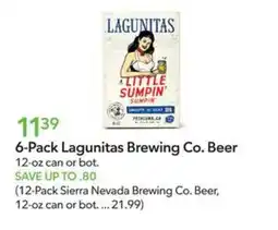 Publix 6-pack lagunitas brewing co. beer offer