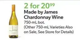 Publix James Chardonnay Wine offer